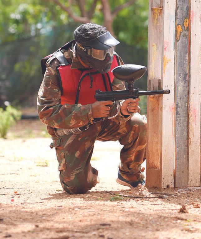 paintball - hyderabad | redrushadventure | gandipet