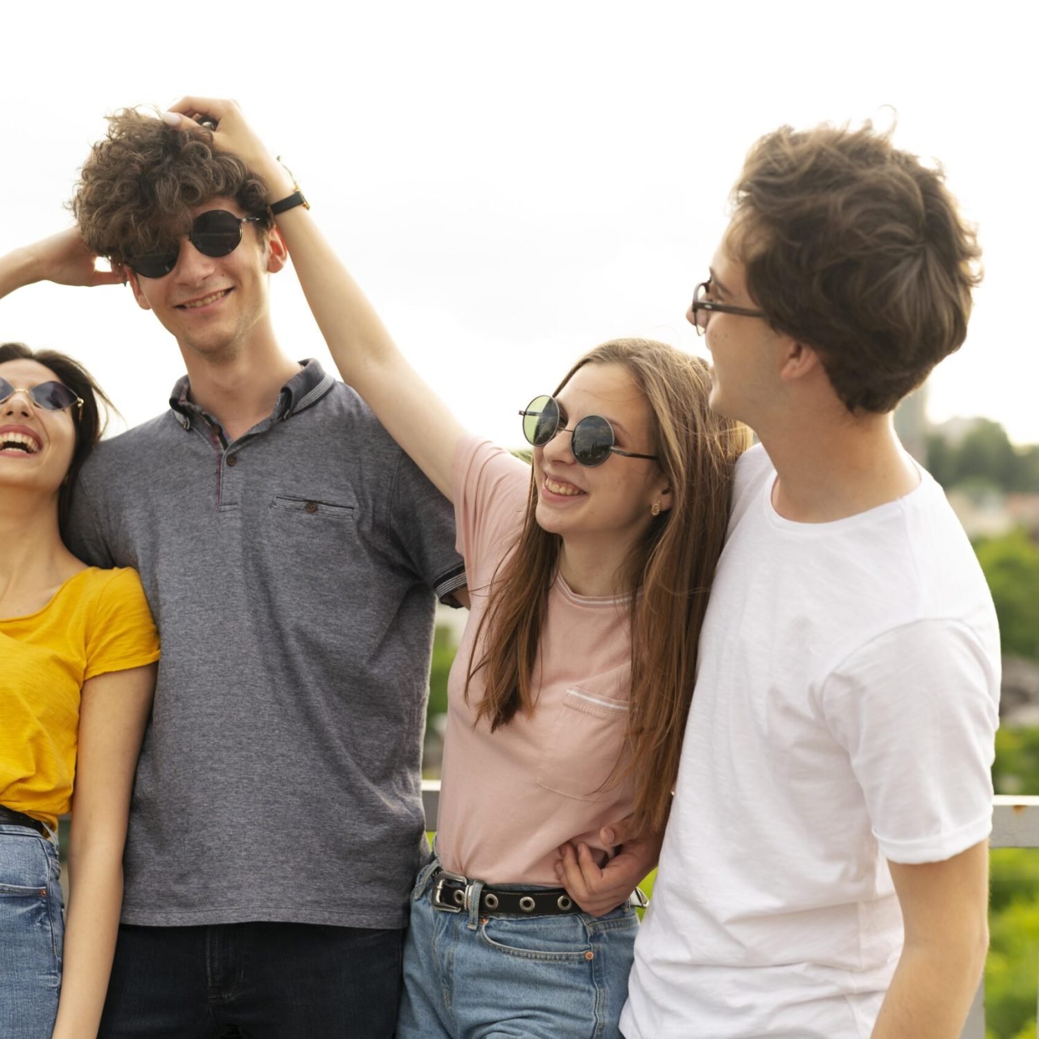 group-friends-spending-time-together-outdoors-city